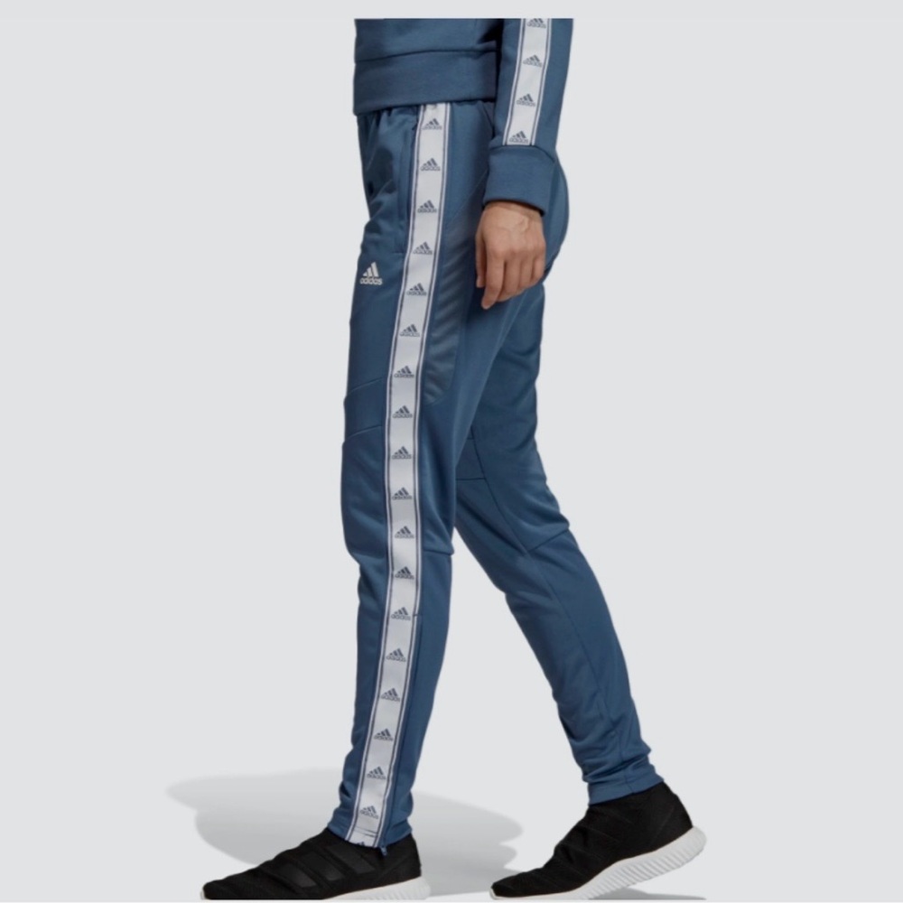 NWT Adidas Tiro 19 Women’s Training Pants Tech Ink and White Size M